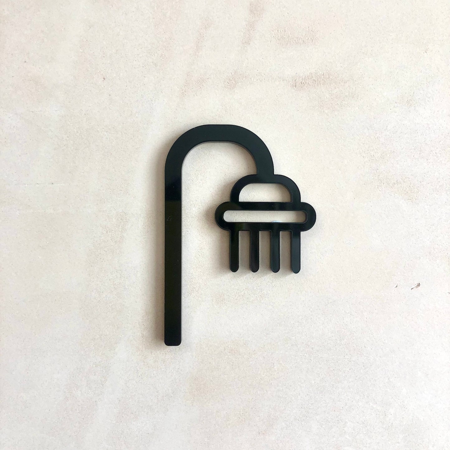 Shower Room Door Sign