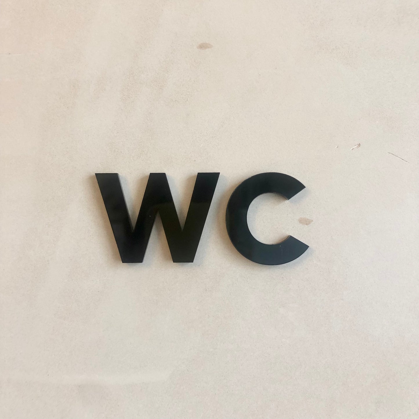 WC Door Sign