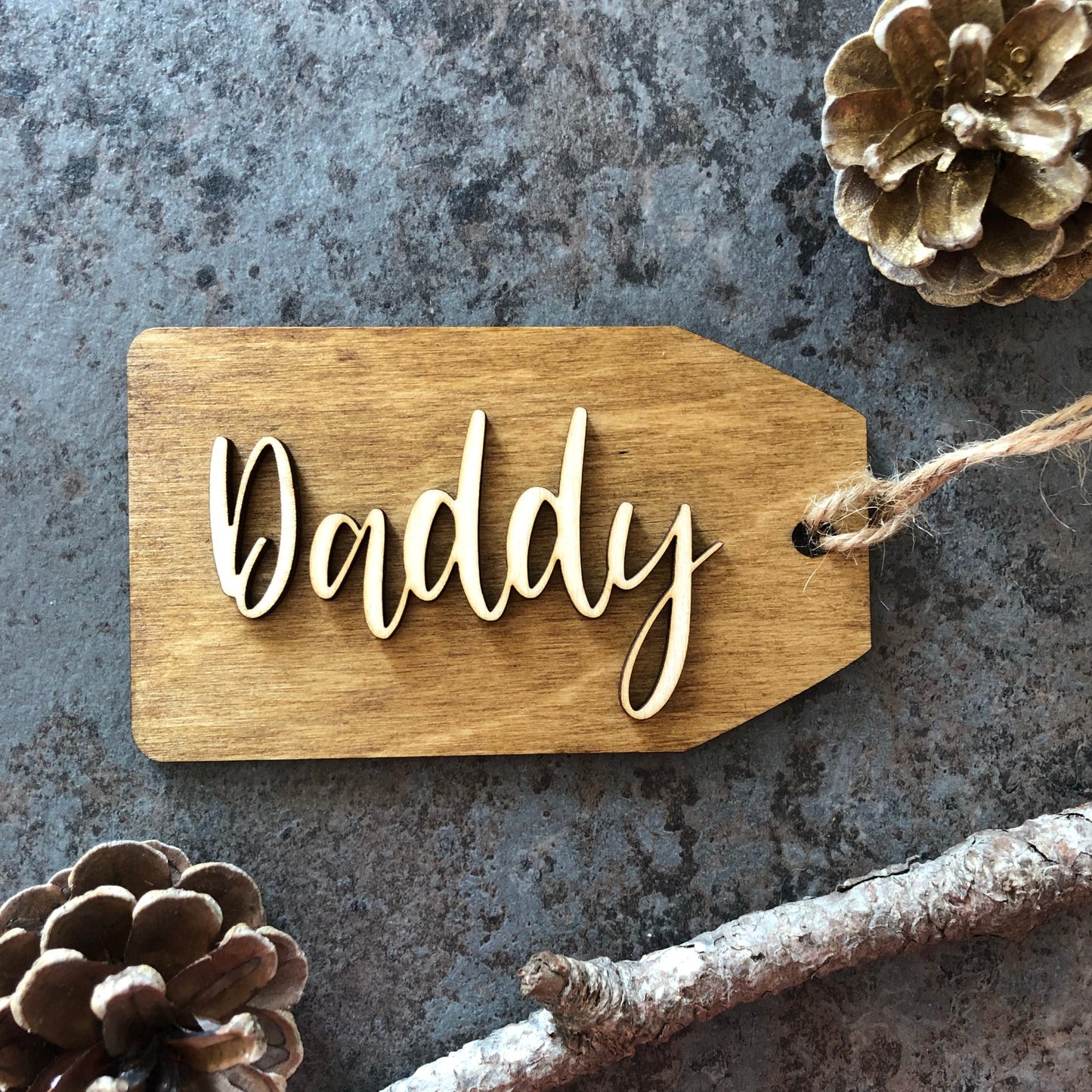 Personalised Christmas Stocking Name Tags